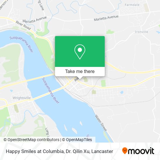 Happy Smiles at Columbia, Dr. Qilin Xu map