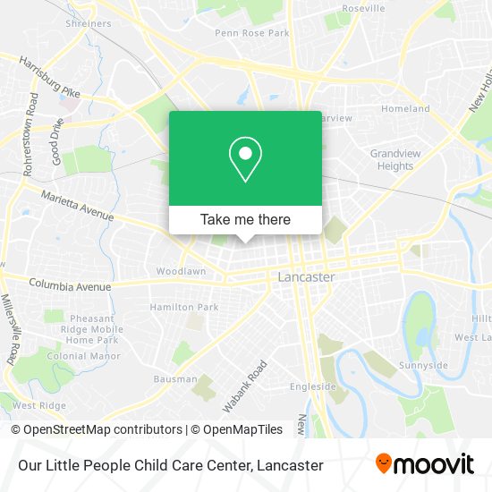 Mapa de Our Little People Child Care Center