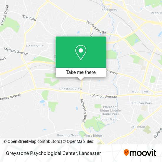 Mapa de Greystone Psychological Center