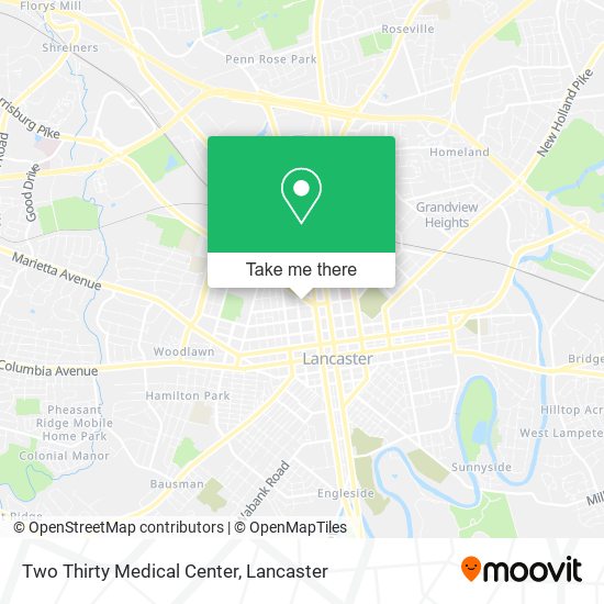 Mapa de Two Thirty Medical Center