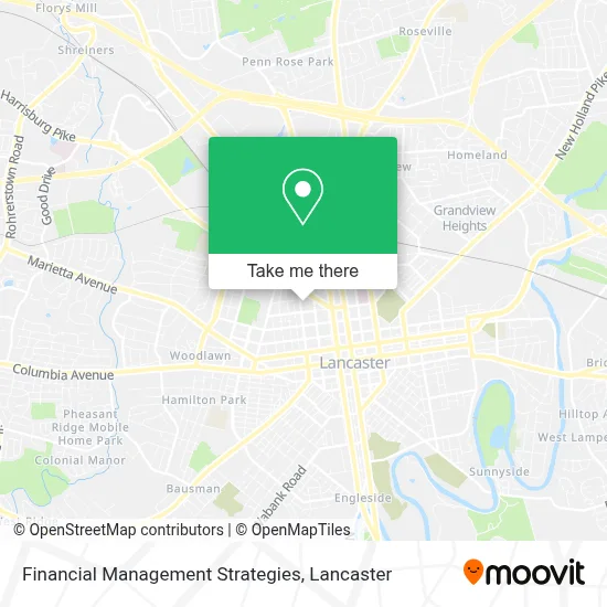 Financial Management Strategies map