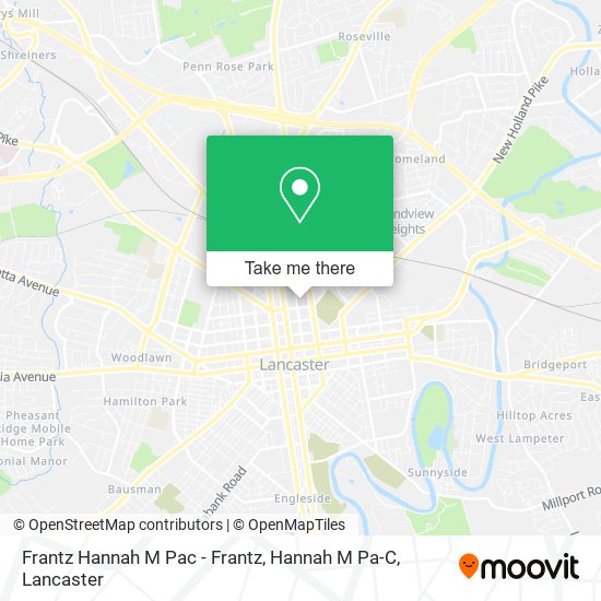 Frantz Hannah M Pac - Frantz, Hannah M Pa-C map