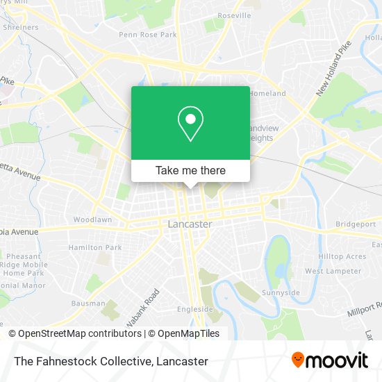 The Fahnestock Collective map