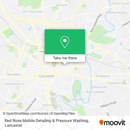 Red Rose Mobile Detailing & Pressure Washing map