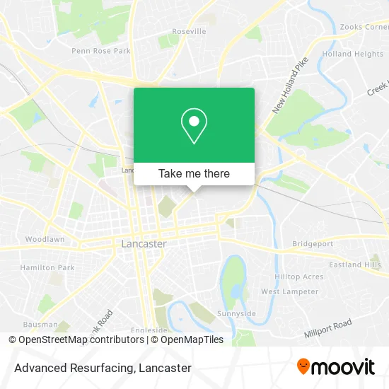 Advanced Resurfacing map