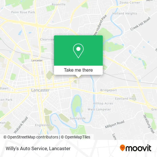Willy's Auto Service map