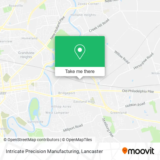 Intricate Precision Manufacturing map