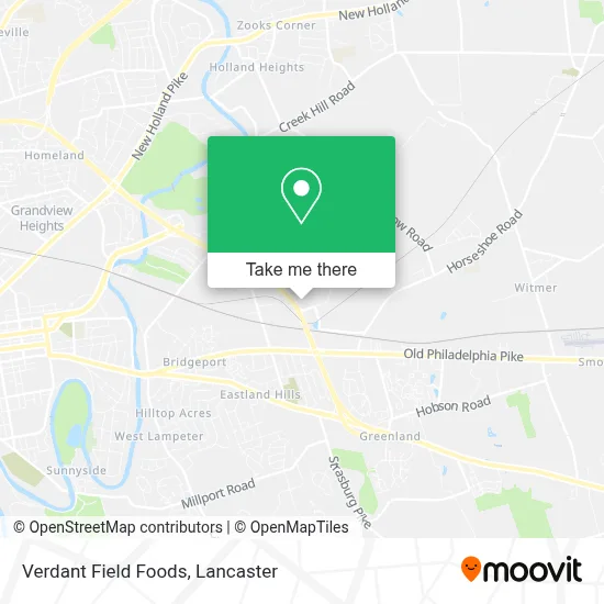 Verdant Field Foods map