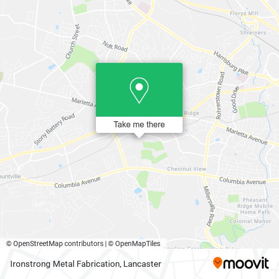 Ironstrong Metal Fabrication map