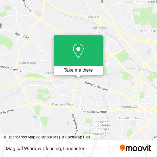 Mapa de Magical Window Cleaning