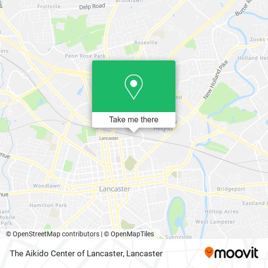 Mapa de The Aikido Center of Lancaster