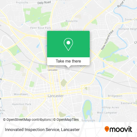 Innovated Inspection Service map