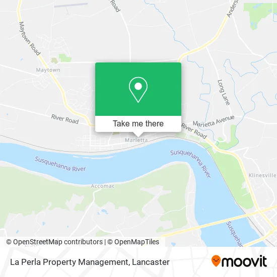 La Perla Property Management map