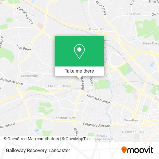 Mapa de Galloway Recovery