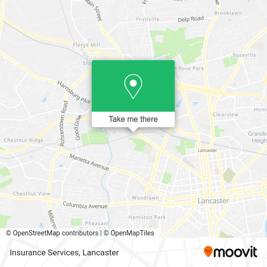 Insurance Services map