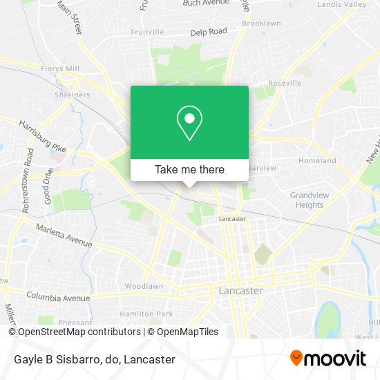 Gayle B Sisbarro, do map