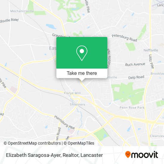 Elizabeth Saragosa-Ayer, Realtor map