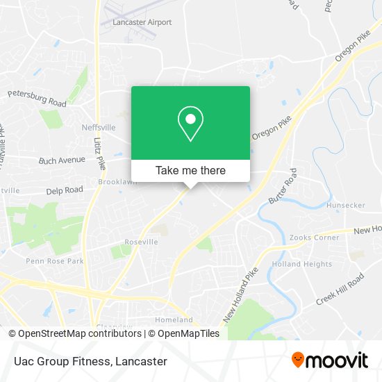 Uac Group Fitness map