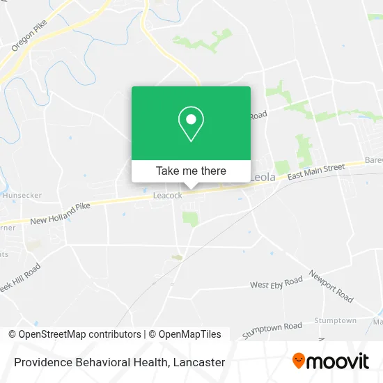 Providence Behavioral Health map