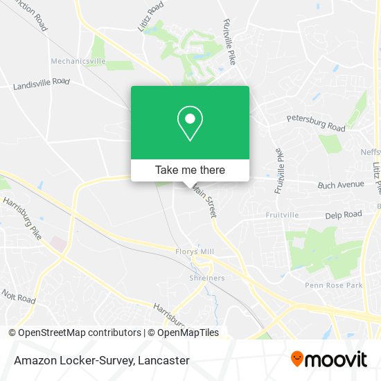 Mapa de Amazon Locker-Survey