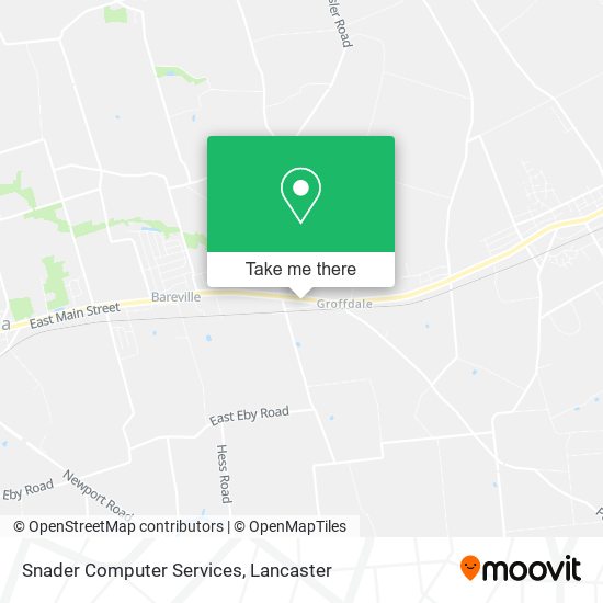 Snader Computer Services map