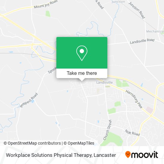 Workplace Solutions Physical Therapy map