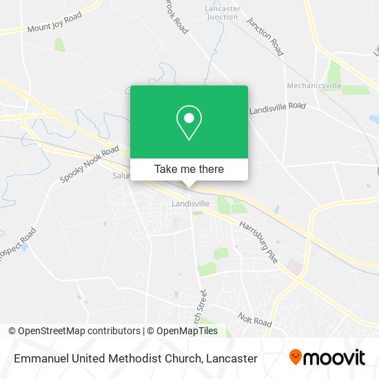 Emmanuel United Methodist Church map