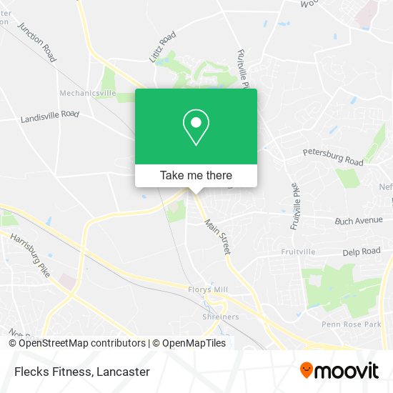 Flecks Fitness map