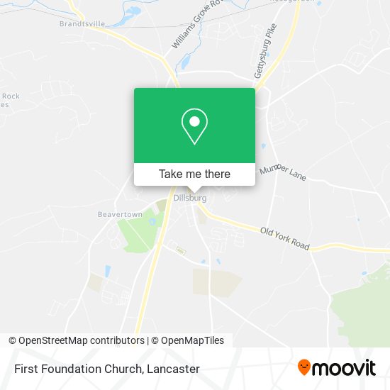 Mapa de First Foundation Church