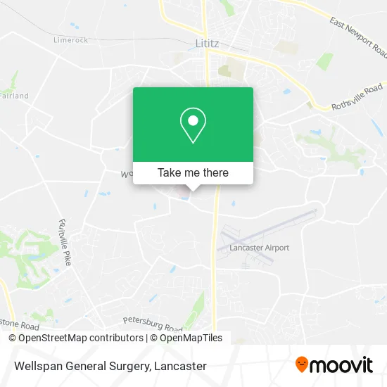 Wellspan General Surgery map