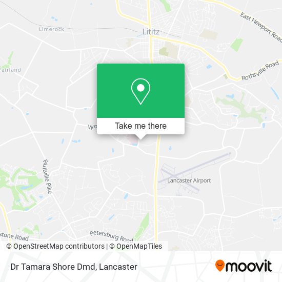 Dr Tamara Shore Dmd map