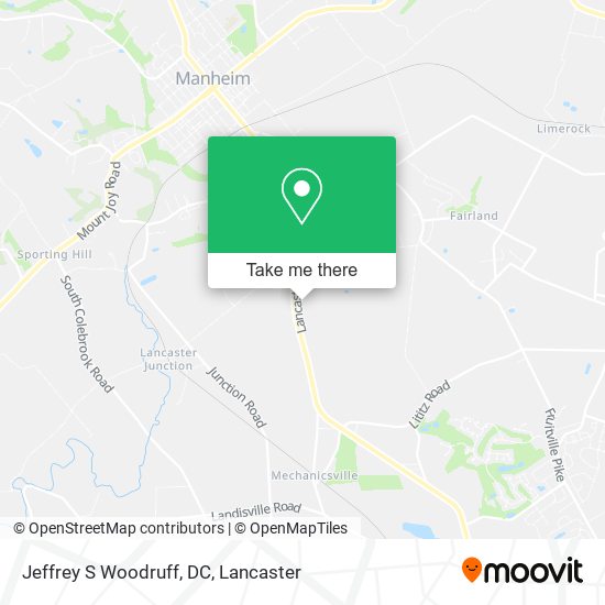 Jeffrey S Woodruff, DC map