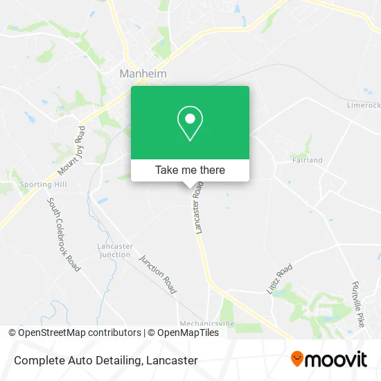 Complete Auto Detailing map