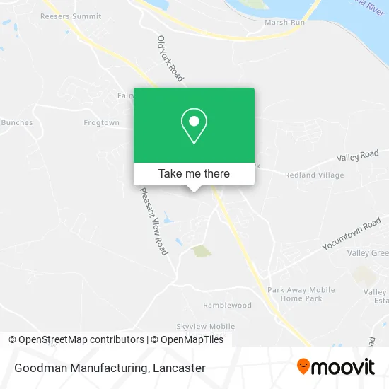 Goodman Manufacturing map