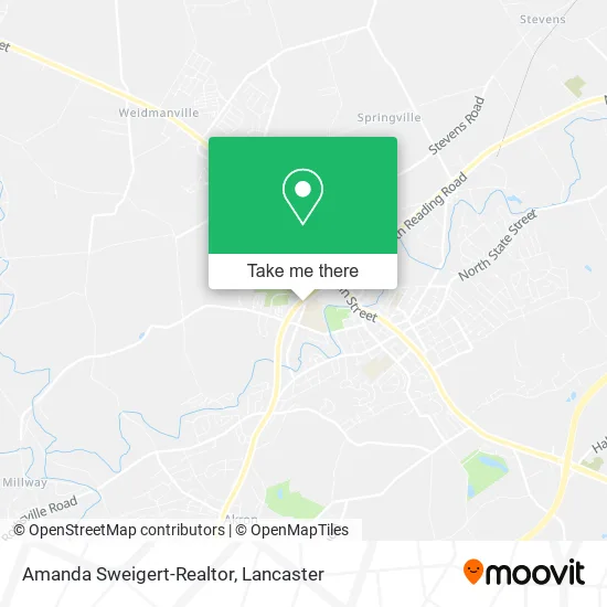 Amanda Sweigert-Realtor map