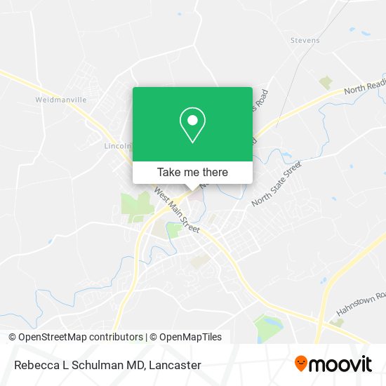 Rebecca L Schulman MD map