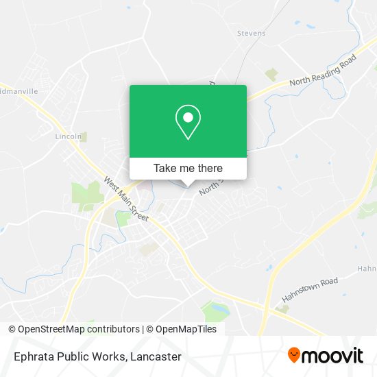 Ephrata Public Works map