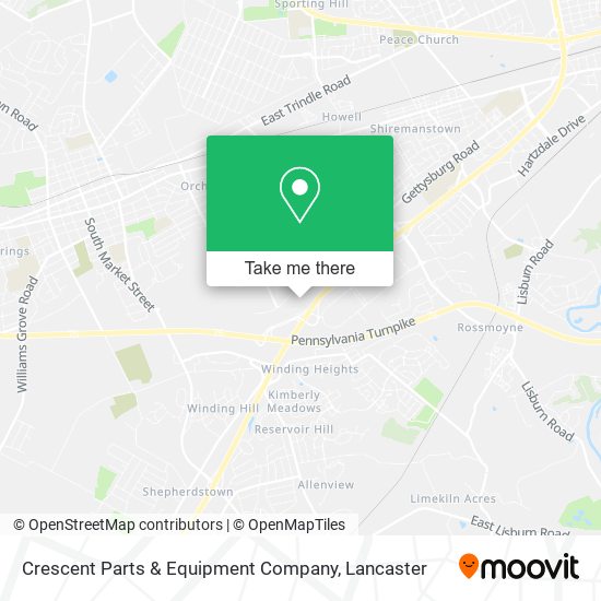 Crescent Parts & Equipment Company map