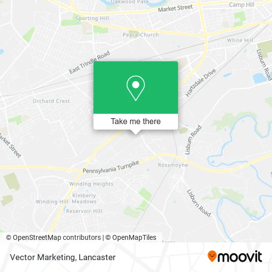 Vector Marketing map