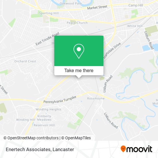Enertech Associates map