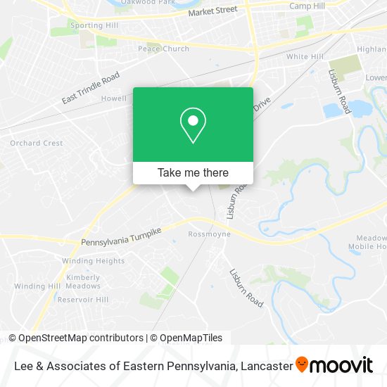 Mapa de Lee & Associates of Eastern Pennsylvania