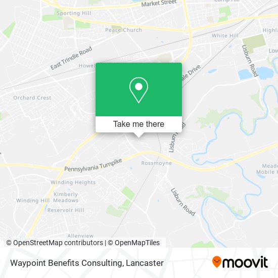 Mapa de Waypoint Benefits Consulting