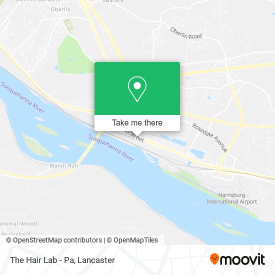 Mapa de The Hair Lab - Pa
