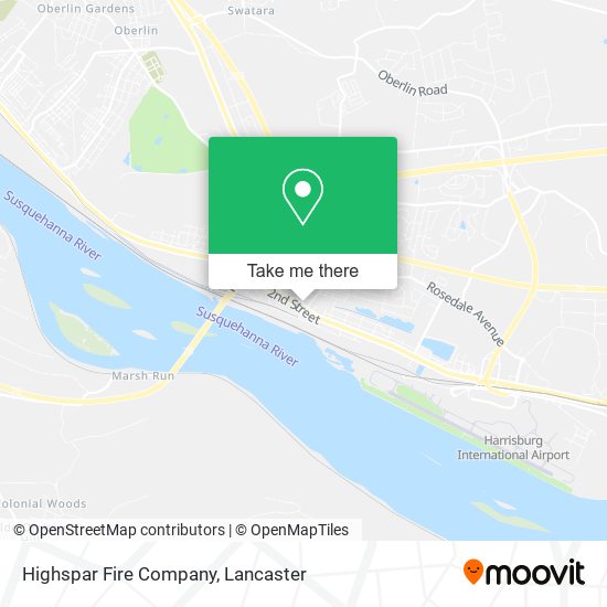 Highspar Fire Company map