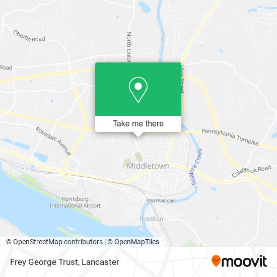 Mapa de Frey George Trust