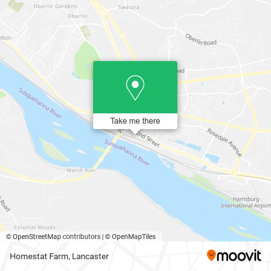 Homestat Farm map