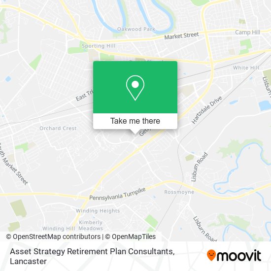 Asset Strategy Retirement Plan Consultants map