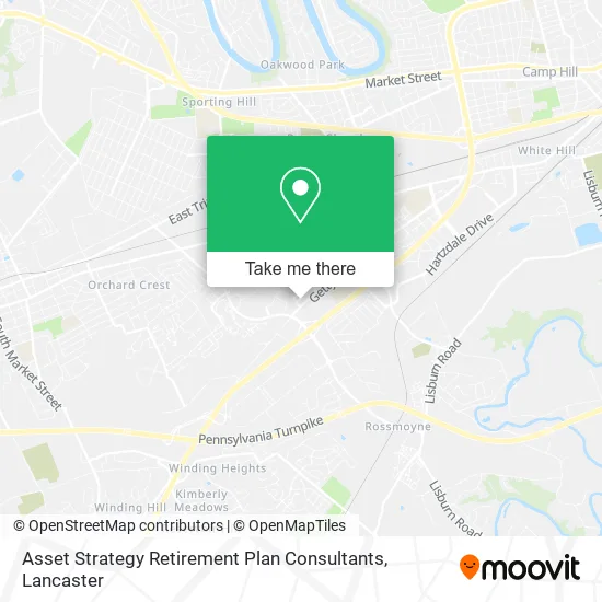 Asset Strategy Retirement Plan Consultants map