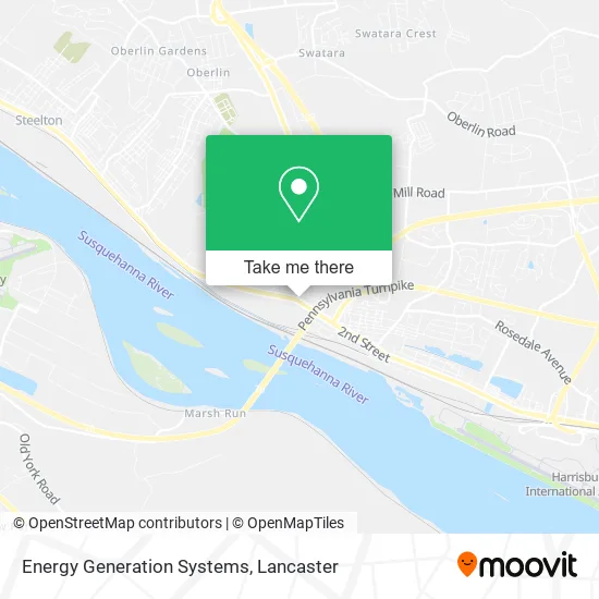 Energy Generation Systems map