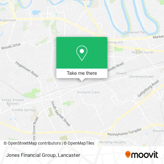 Jones Financial Group map